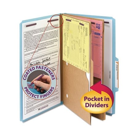 Smead FOLDER, CLAS, LGL, 2/5C, BE 19081